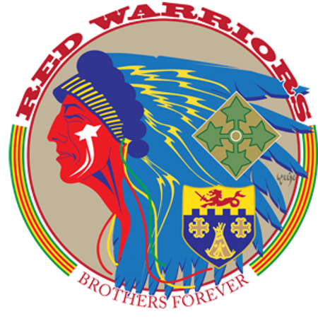1st Battalion, 12th Infantry Regiment “Red Warriors” insignia (U.S. Army)